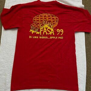 Fruit Of The Loom - Red T Shirt